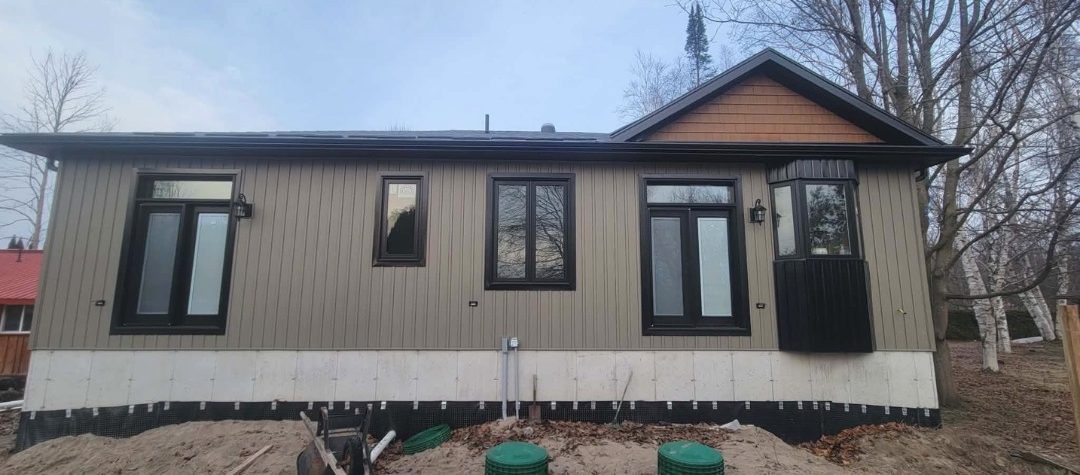Full Exterior Renovation in Newmarket | Siding, Window Capping & Custom Design