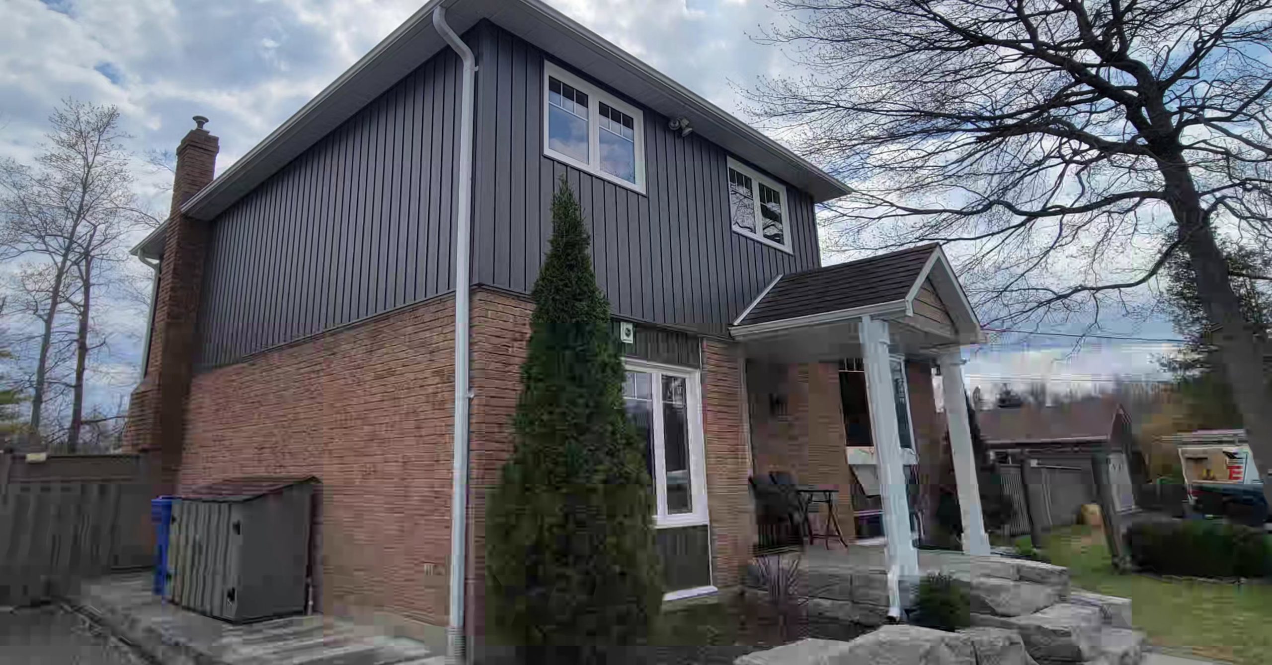 After Lake Simcoe Sutton Exterior Siding Renovation